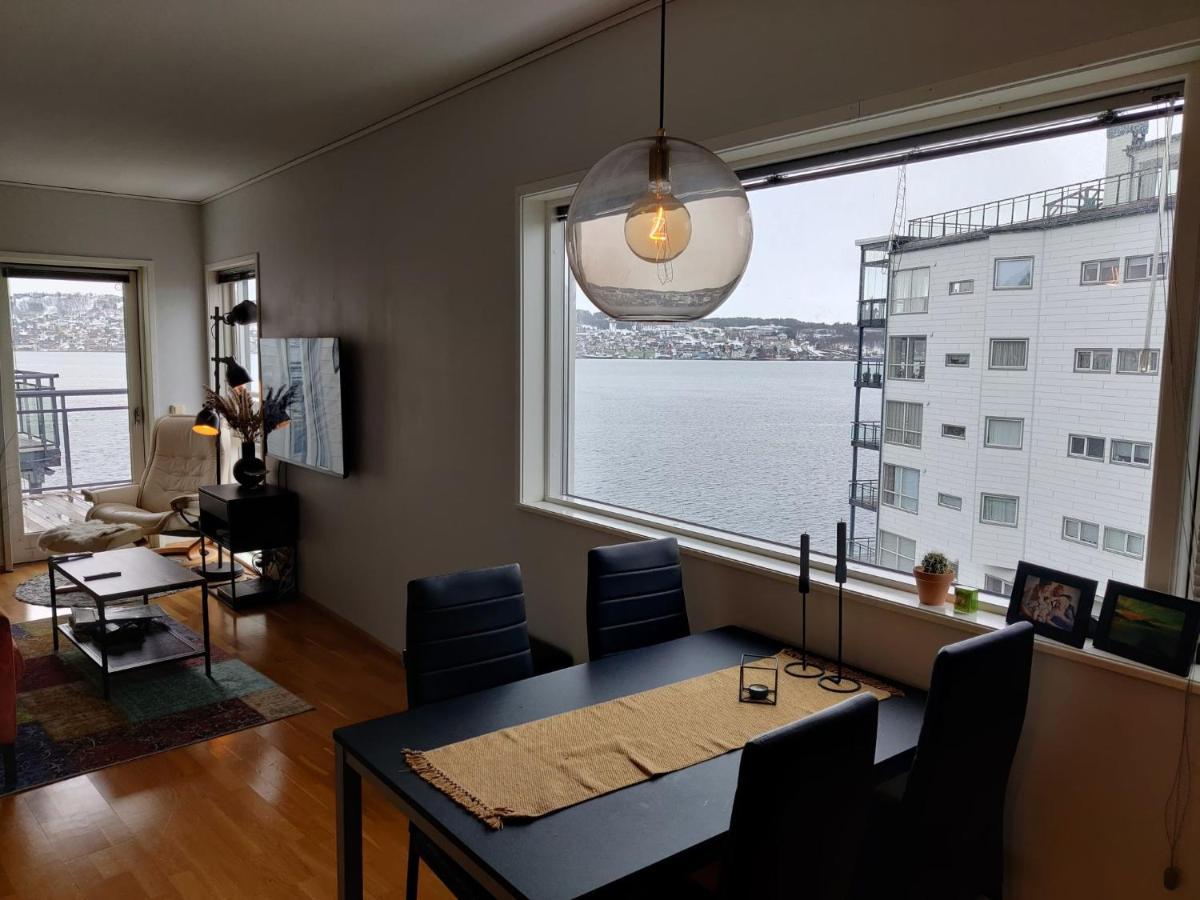 Top Floor Apartment With A Magic View トロムソ エクステリア 写真